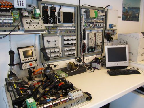 Test equipment in the technical department