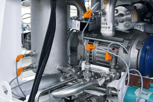 氫燃料推進系統中安裝的各種感測器