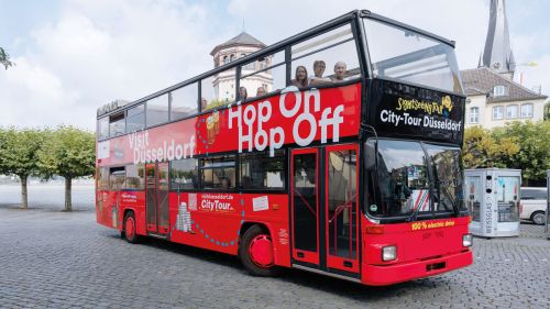 Hopp-On Hopp-Off Doppeldeckerbus