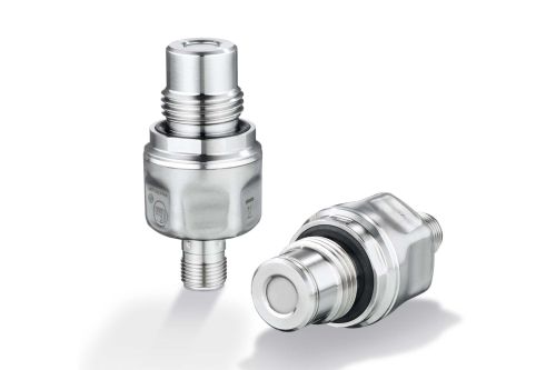 Two compact and flush pressure sensors.
