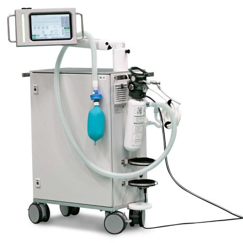 Overall view of the ventilator