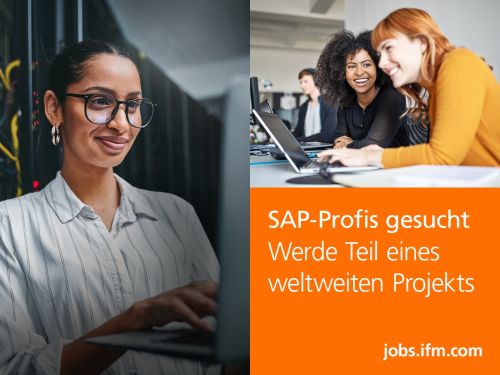 SAP-Profis gesucht