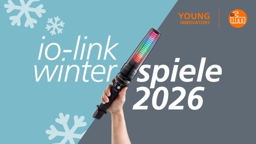 Teaserbild von dem Artikel: IO-Link Winterspiele. Für Schüler*innen, Studierende und Lehrkräfte: IO-Link erleben – praxisnah, interaktiv und zukunftsweisend!