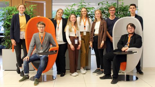 9 ifm Auszubildende in Essen