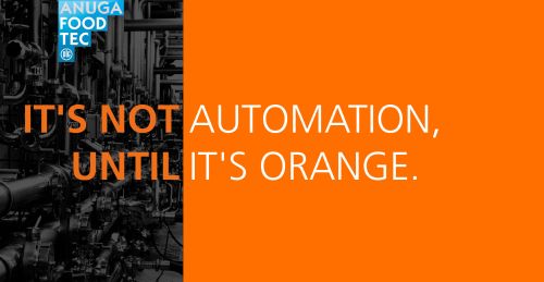 Anuga FoodTec 2022 - It's not automation until it's orange.