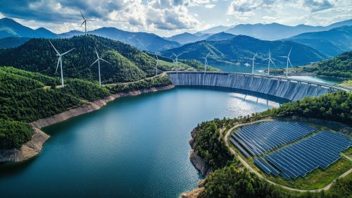 Teaser image of the article: Renewable Energy. Smart monitoring of renewable energies: ifm sensors and IIoT solutions with IO-Link and moneo ensure efficient energy plants.