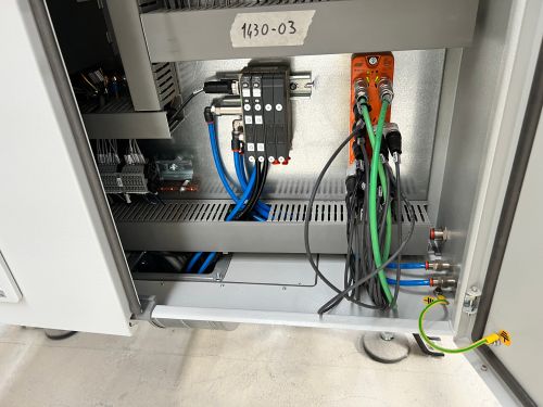 La raccolta dei segnali e dei dati rilevati dai dispositivi installati è garantita dai Master IO-Link AL1102 con interfaccia PROFINET