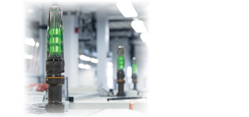 Förhandsbild av artikeln: 3-segment signallampa. Snabb och enkel montering. Modern LED RGB teknologi, lång livslängd, reducerar lagerhållning