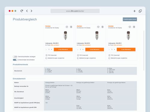 Teaserbild von dem Artikel: Bis zu Drei auf einen Blick. Der übersichtliche Produktvergleich
