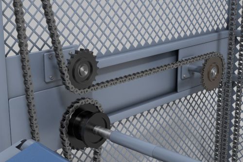 Überwachung von Rollenketten