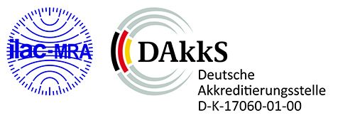 ilac-MRA / DAkkS Logos