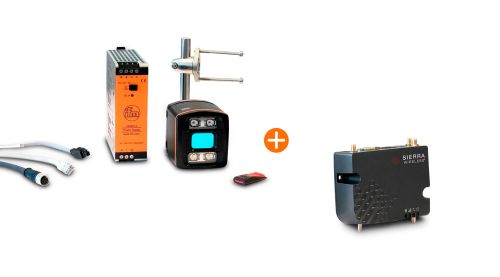 ifm O3D starter kit: Sierra Wireless AirLink RV55 4G/LTE router