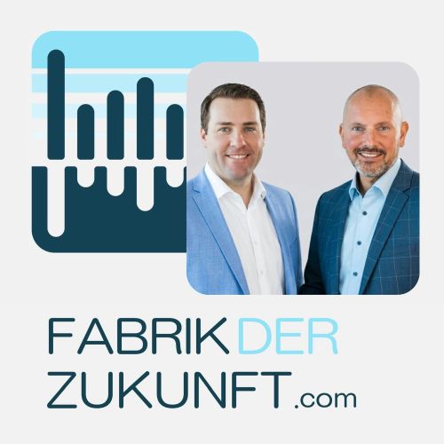 Teaserbild von der Seite: Podcast „Fabrik der Zukunft“. Wie gelingt es, die komplexe Produktionsplanung in der Industrie durch Künstliche Intelligenz und smarte IT-Lösungen zu vereinfachen?