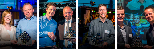 Group pictures of the SCM Award winners in 2015