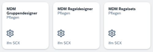 Screenshot: Automatisierte Stammdatenoptimierung
