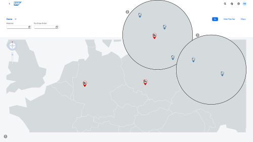 Screenshot: SFI Track & Trace object localisation