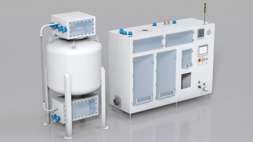 記事のティザー画像: 薬液供給システム（CDS）. 供給からプロセスツールまでの安全で信頼性の高い薬液管理。