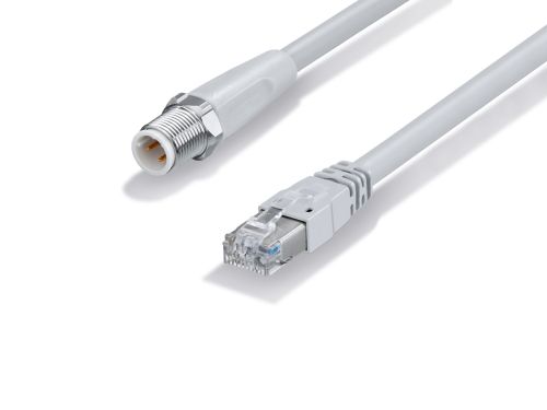 Teaser image of the article: Special connection technology. ecolink EVF now also with Ethernet-M12 connection for IO-Link modules and RJ45 connectors – especially for hygienic and wet areas