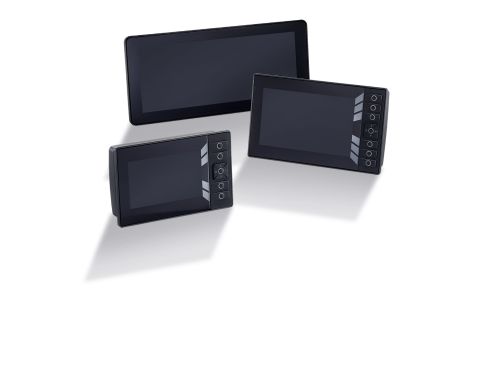 Teaser image of the article: ecomatDisplay. Powerful dialogue modules with pushbuttons or touch screen for mobile machines