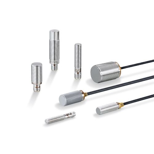 Teaser image of the article: Inductive full-metal sensors – robust, compact, accurate. The sensors guarantee reliable operation in a wide temperature range