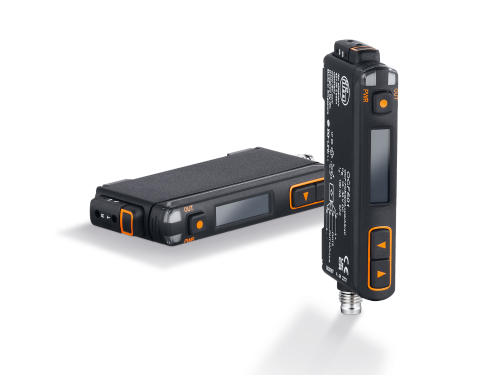 Imagem teaser do produto: Sensor de fibra óptica OCF para um fácil comissionamento. Universalmente adequado para fibras ópticas de vidro (com adaptador) ou de plástico