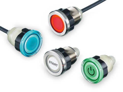 Capacitive touch sensors and lamps