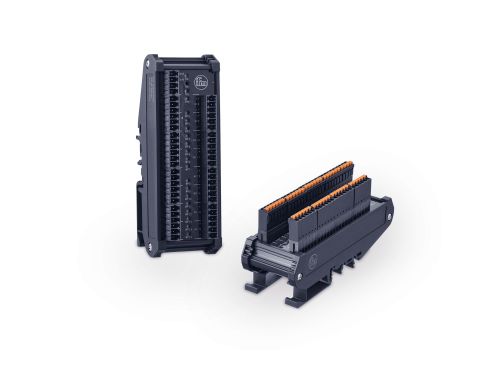 Teaser image of the article: More IO-Link, less space required. Space-saving I/O modules for control cabinets