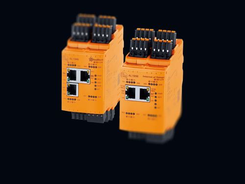 Teaser image of the article: IO-Link masters specially designed for the control cabi. IO-Link master modules for the control cabinet serve as a gateway between intelligent IO-Link sensors and the field bus