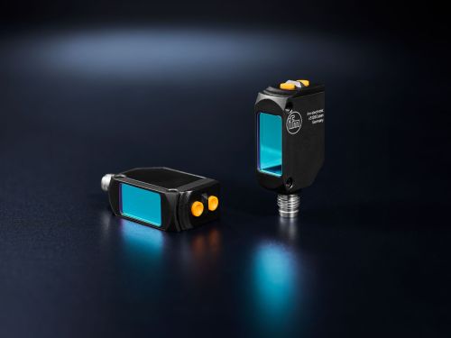 Teaserbild von der Seite: Abstandssensor O6D – Miniaturbauform mit XXL-Leistung. PMD-Abstandssensor als Allrounder für beengte Einbauverhältnisse