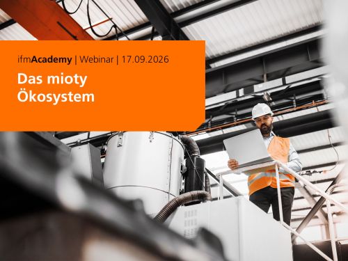 Teaserbild von der Seite: Webinar am 17.09.2026. Effiziente, drahtlose Datenerfassung für moderne IIoT-Anwendungen