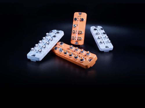Teaserbild von dem Artikel: IO-Link-Master für Datenintegration und IIoT. Die DataLine bietet bis zu 8 A Ports und eine IIoT-Schnittstelle mit MQTT/JSON