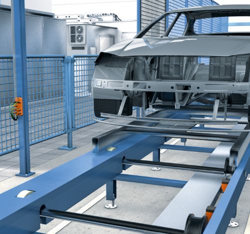 Teaser image of the article: Modules for applications requiring high power. Daisy-chain power with standardised L-coded M12 connection technology, max. 2 x 16 A