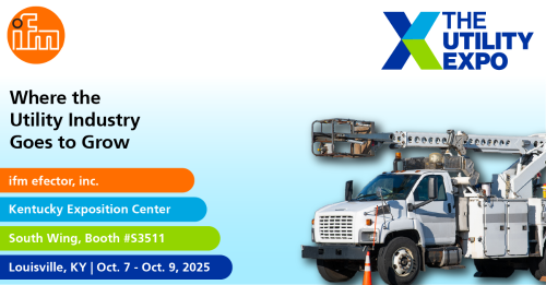 Join ifm at the 2025 Utility Expo trade show