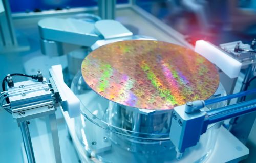 Teaser image of the article: Semiconductor manufacturing process. With innovative technologies, semiconductor manufacturers can make improvements during production to optimize resources and meet rising demand.
