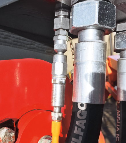Pressure transmitters for mobile equipment