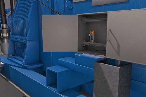 TN series temperature sensor in a cooling circuit