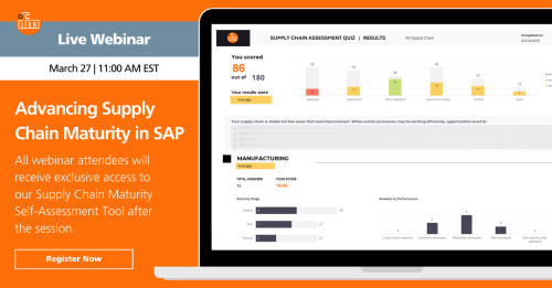 Promotional graphic for the upcoming live webinar titled 