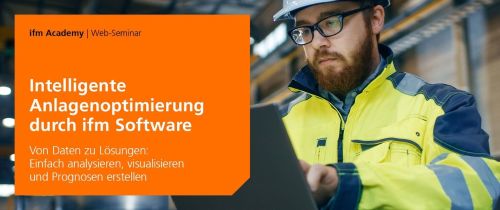 Ifm Software Webinar On-Demand: Intelligente Anlagenoptimierung mit ifm Software - ifm