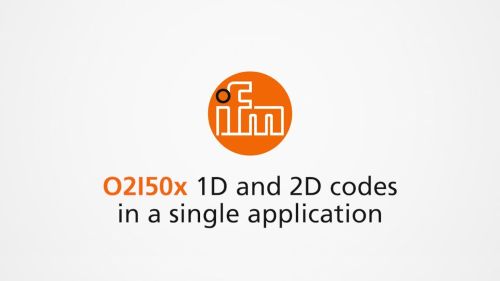 O2I500 - 1D / 2D code readers - ifm