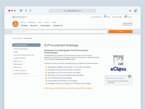 Teaserbild von dem Artikel: E-Procurement Kataloge. Download von Katalogdaten für E-Procurement Anwendungen