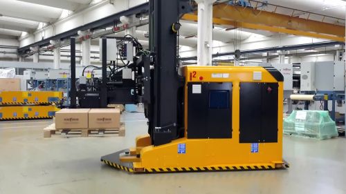 Teaser image of the article: Rapport d’application : Techno Ferrari. Le système détecteur de palettes PDS (Pallet Detection System) avec caméra O3D