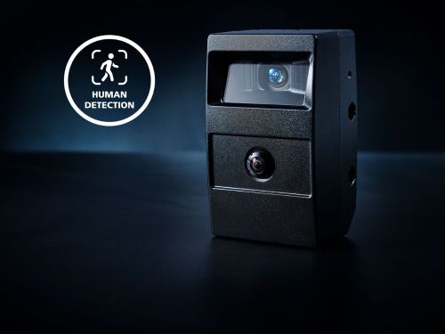 Imagen destacada del artículo: O3M AI: cámara con reconocimiento de personas mediante IA. Diseñada para el duro día a día de las máquinas de trabajo móviles, la cámara cumple con los más altos requisitos de durabilidad.