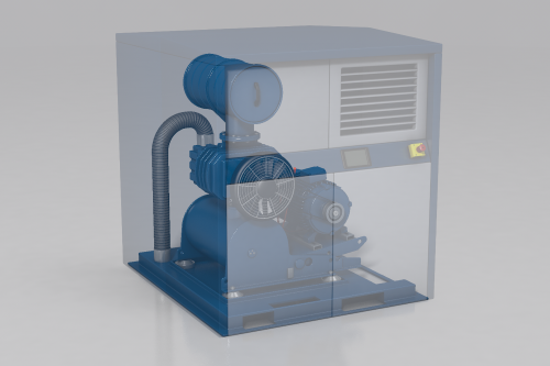 記事のティザー画像: Monitoring of compressor operation. Efficient monitoring: Detecting compressor operating states based on current consumption