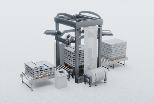 Teaser image of the article: Stretch-wrap machine. Minimise downtime, ensure load integrity and improve overall productivity with reliable detection and monitoring solutions from ifm.