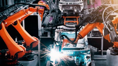 IFM 1 아티클 티저 이미지: 산업 및 조립 자동화를 위한 ifm 솔루션. 산업용 로봇은 모든 산업에서 필수적인 요소가 되었습니다. 강력한 성능과 정밀도로 생산의 효율성과 품질을 향상시킵니다. 인간 동료들을 힘든 작업에서 해방시키거나, 직접 상호작용하여 돕는 역할을 산업용 로봇이 해 줍니다. ifm 제품과 솔루션을 통하여 중요한 산업용 로봇과 조립 시스템의 성능이 영구적으로 보장됩니다.