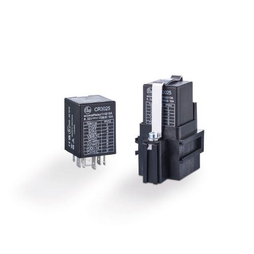 記事のティザー画像: CANopenからモータを制御. 建機・特装車用CANopen高負荷リレー