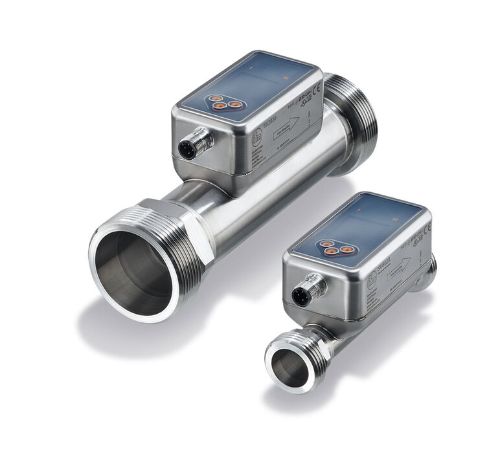 Cuplikan gambar artikel: Mengukur laju aliran tanpa hambatan apapun. Sensor ultrasonik SU Puresonic