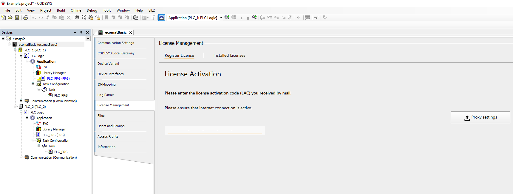 Download & activation of the CP100S safety software package - ifm