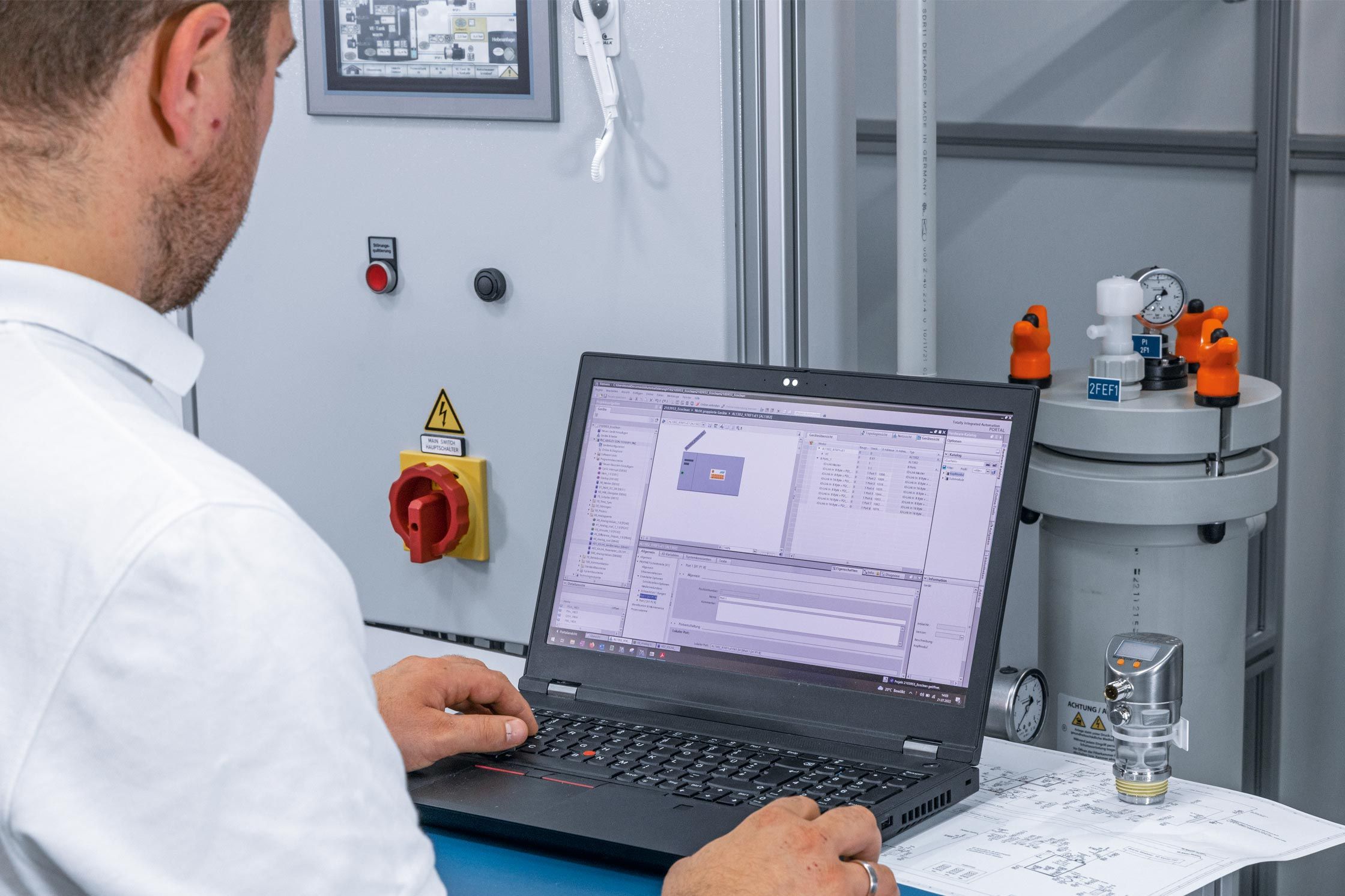 Operation and maintenance of industrial automation equipment