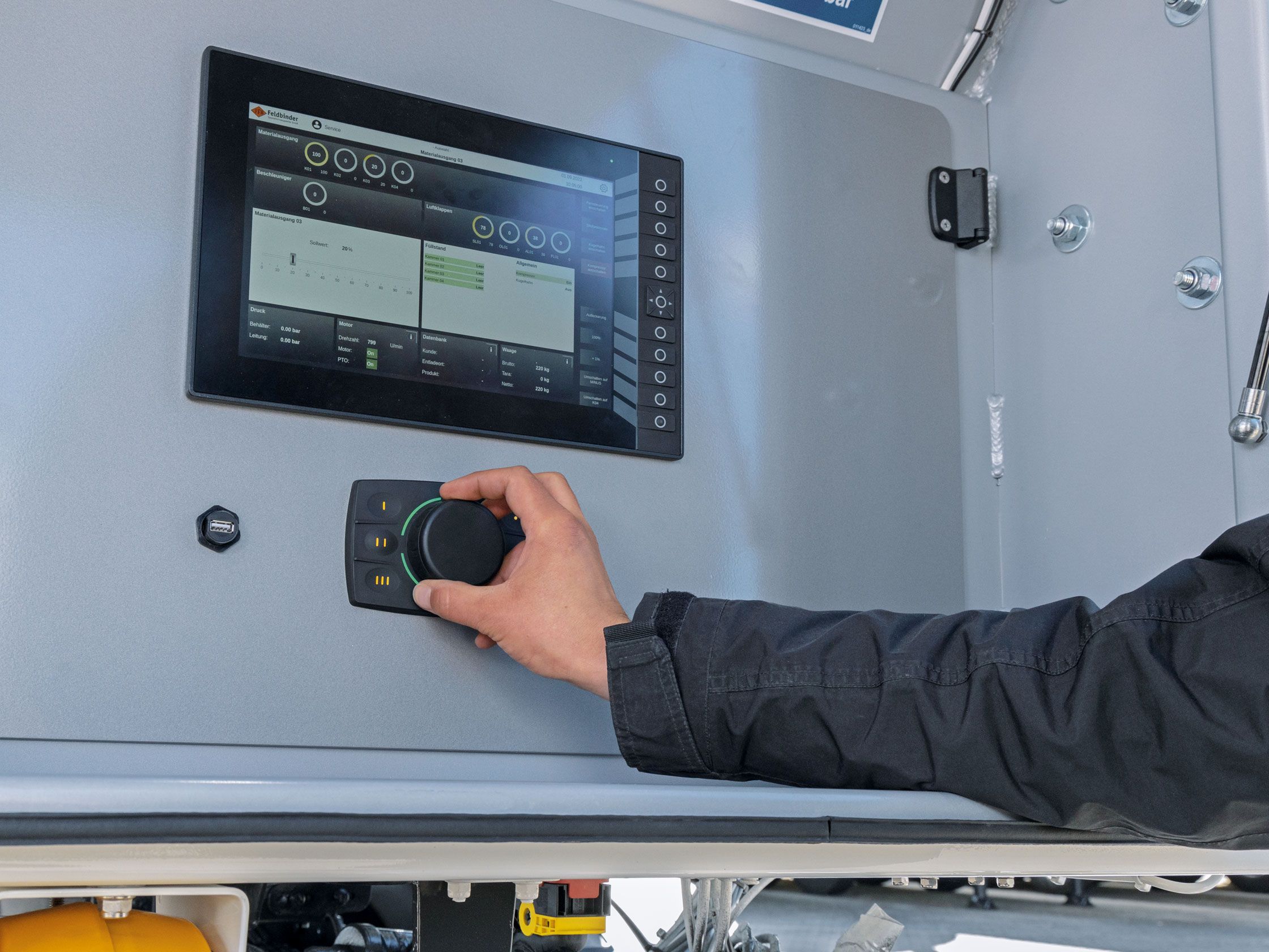 Ifm Application Application report: Feldbinder - ifm
